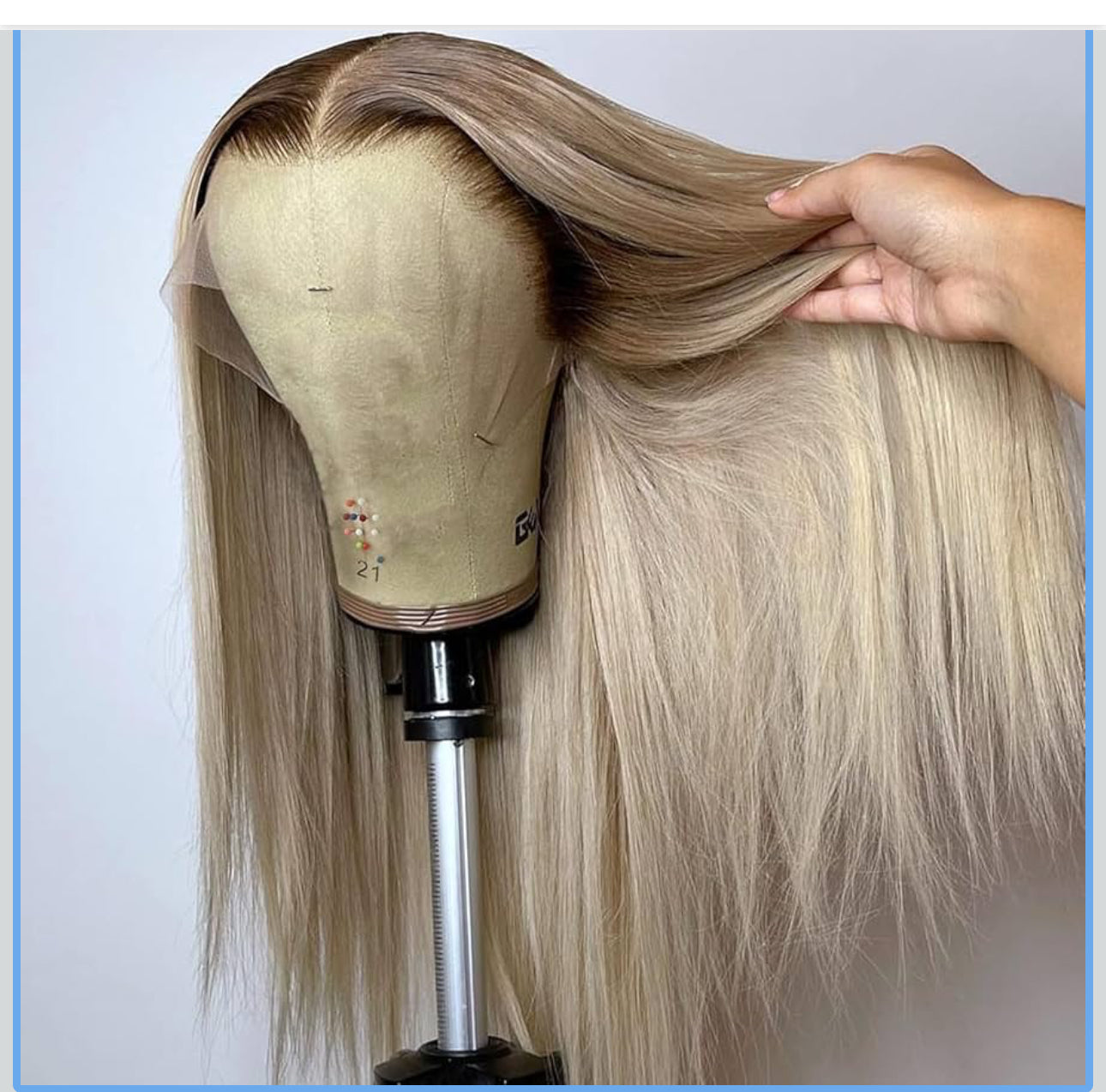 Virgin Ashley Ash Blonde  Wig in Straight